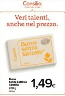 MA Supermercati Burro senza lattosio Consilia offerta
