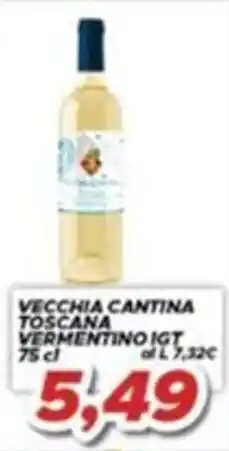 MA Supermercati Vecchia Cantina Toscana Vermentino IGT offerta