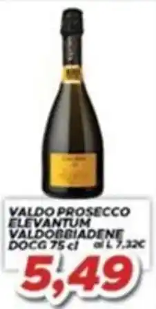 MA Supermercati Valdo Prosecco Elevantum Valdobbiadene DOCG offerta