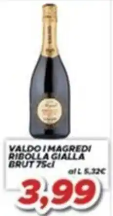 MA Supermercati Valdo i Magredi Ribolla Gialla Brut offerta