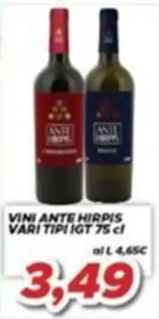 MA Supermercati Vini Ante Hirpis offerta