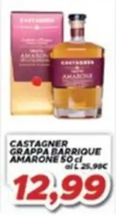 MA Supermercati Castagner grappa barrique amarone offerta