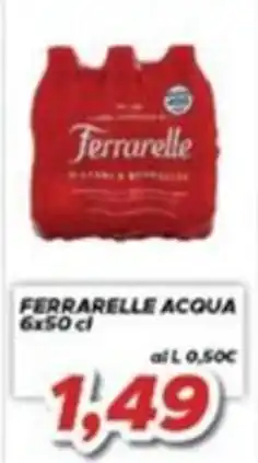 MA Supermercati Ferrarelle acqua offerta