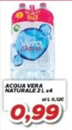 MA Supermercati Acqua vera naturale offerta