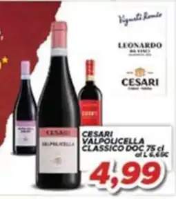 MA Supermercati Cesari Valpolicella Classico DOC offerta