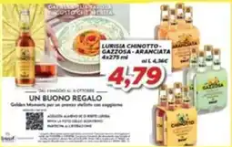 MA Supermercati Lurisia Chinotto Gazzosa Aranciata offerta