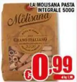 Sacoph La Molisana pasta integrale offerta