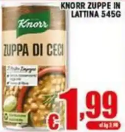 Sacoph Knorr zuppa di ceci offerta