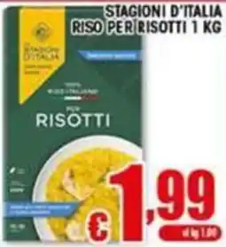 Sacoph Stagioni d'Italia riso per risotti offerta