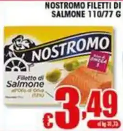 Sacoph Nostromo filetti di salmone offerta