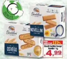 CTS Supermercati Biscotti Gentilini Osvego / Novellini offerta