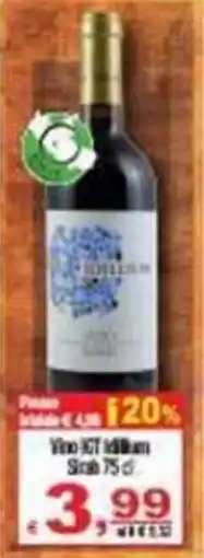 CTS Supermercati Vino rosso offerta