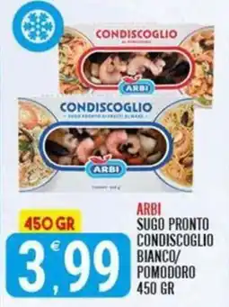Tutto Buono Arbi sugo pronto condiscoglio bianco/pomodoro offerta