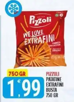 Tutto Buono Pizzoli patatine extrafini offerta