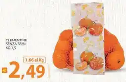 Supermercati Bruscoli Clementine senza semi offerta