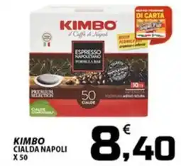 SpesaPiù Supermercati Kimbo Cialda Napoli offerta