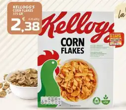 SpesaPiù Supermercati Kellogg's Corn Flakes offerta