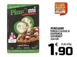 SpesaPiù Supermercati Pinsami pinsa classica dispensa gourmet offerta