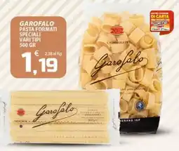 SpesaPiù Supermercati Garofalo pasta formati speciali vari tipi offerta
