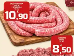 SpesaPiù Supermercati Salsiccia mista speck e scamorza offerta