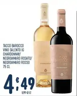 Gruppo Pascar Tacco Barocco Vino Salento IG offerta