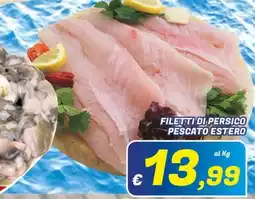 Idromarket Filetti di persico pescato estero offerta