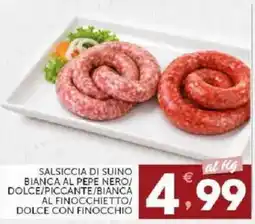 Mercadò Salsiccia di suino offerta