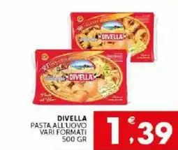 Mercadò Divella pasta all'uovo offerta
