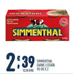 Gruppo Pascar Simmenthal carne lessata offerta