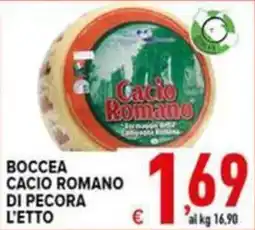 Iper Triscount Boccea Cacio Romano di pecora offerta