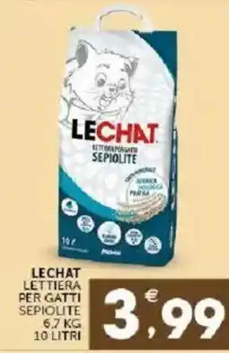 Mercadò Lechat lettiera per gatti sepiolite offerta