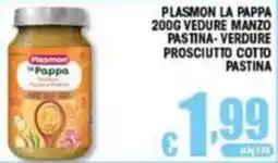 Sacoph Plasmon la pappa pastina-verdure prosciutto cotto pastina offerta