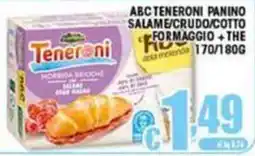 Sacoph Teneroni panino salame/formaggio offerta