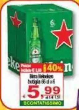 CTS Supermercati Birra Heineken offerta