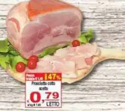 CTS Supermercati Prosciutto cotto aceto offerta