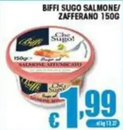 Sacoph Biffi sugo salmone zafferano offerta