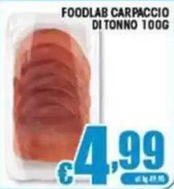 Sacoph Foodlab carpaccio di tonno offerta
