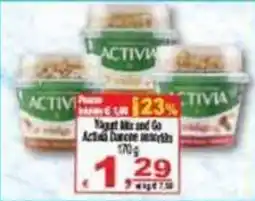 CTS Supermercati Yogurt Mix and Go Activia Dunece marrone offerta