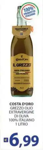 Supermercati Bruscoli Costa d'Oro Il Grezzo Olio Extravergine di Oliva offerta