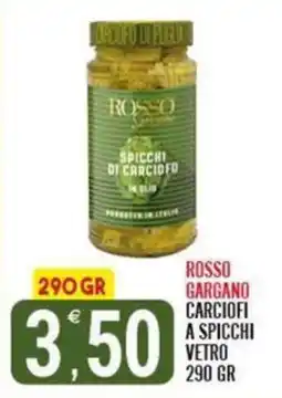 Tutto Buono Rosso Gargano carciofi a spicchi offerta