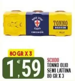 Tutto Buono Scudo tonno olio semi lattina offerta