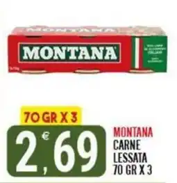 Tutto Buono Montana carne lessata offerta