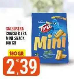 Tutto Buono Galbusera cracker tra mini snack offerta