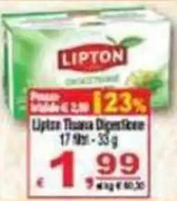 CTS Supermercati Lipton Tisana Digestione offerta