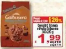 CTS Supermercati Cereal G Granola e Frutta Galbusera offerta