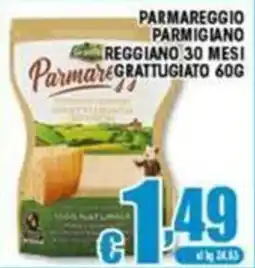 Sacoph Parmareggio Parmigiano Reggiano 30 mesi grattugiato offerta