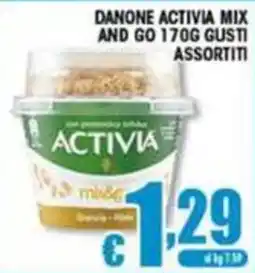 Sacoph Danone Activia Mix and Go gusti assortiti offerta