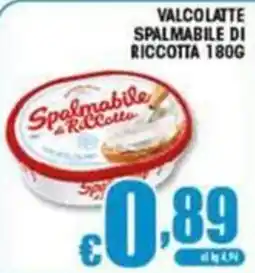 Sacoph Valcolatte spalmabile di ricotta offerta