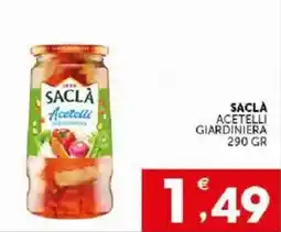 Mercadò Saclà acetelli giardiniera offerta