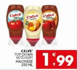 Mercadò Calve' top down ketchup/maionese offerta